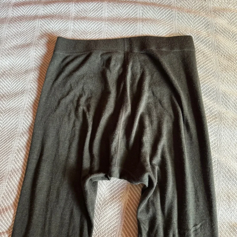 Smartwool Mens Merino 250 Base Layer Bottoms Olive Gray Thermal Leggings L